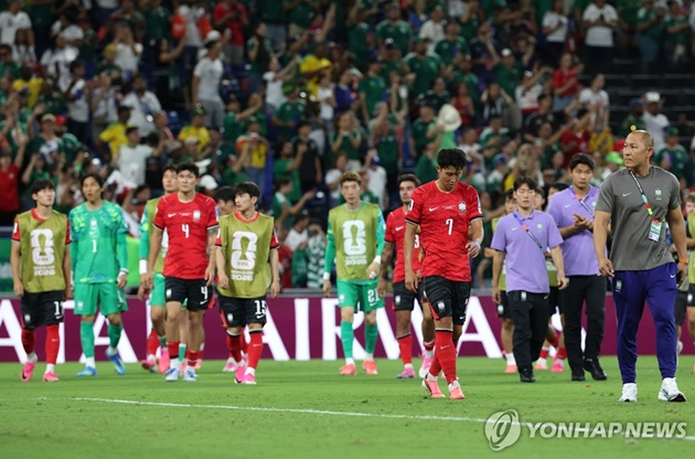 Hàn Quốc gây thất vọng khi để thua Nam Phi. Ảnh: Yonhap News
