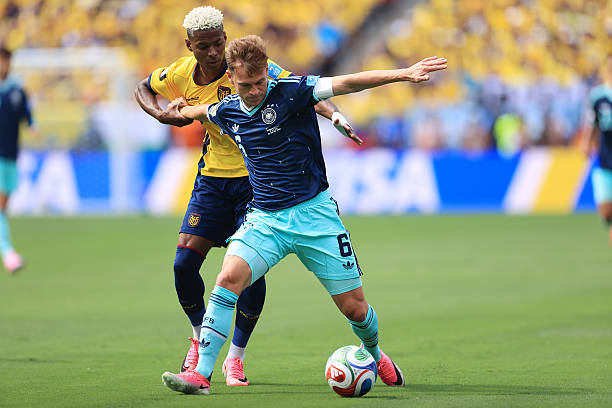 Kimmich gây thất vọng trước Ecuador. Ảnh: Getty Images.