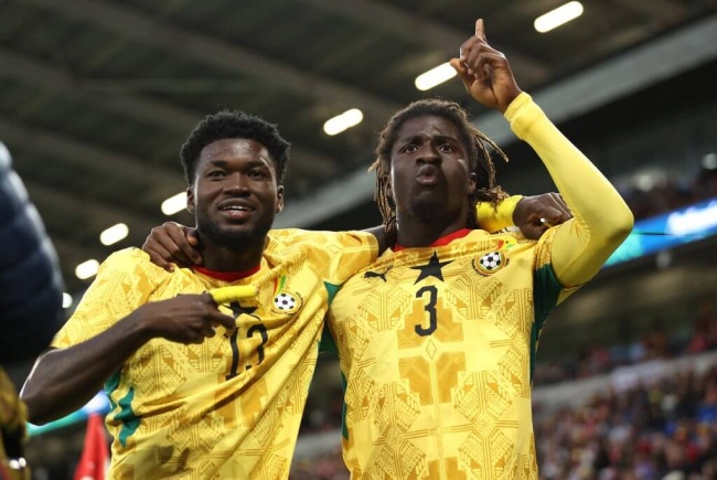Ghana sáng cửa giành vé đi tiếp. Ảnh: Getty Images.