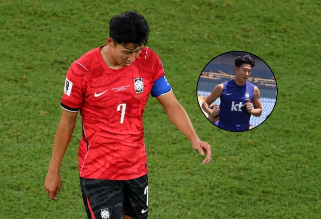 Son Heung-min trở lại tập luyện và chờ đợi phép màu lách qua khe cửa hẹp. Ảnh Getty/Instagram KFA.