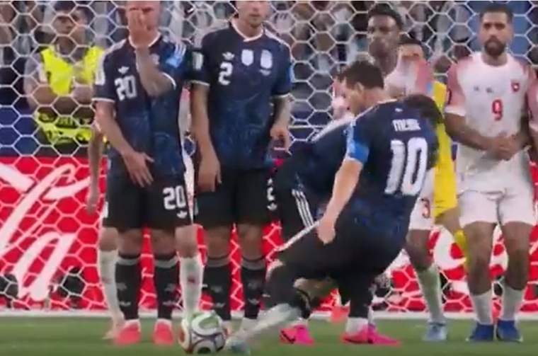 Ảnh bài viết Jordan 1-3 Argentina: Messi ghi bàn