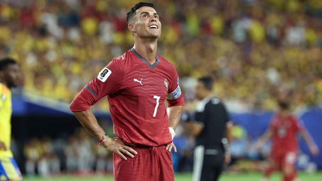 Ronaldo có những nỗ lực đáng ghi nhận ở tuổi 41. Ảnh: Getty Images