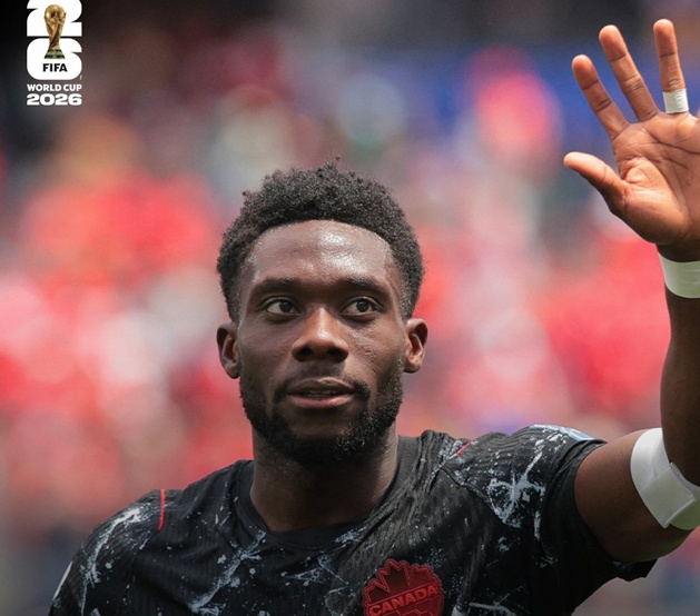 Ảnh bài viết Alphonso Davies đi vào lịch sử trong ngày Canada loại Nam Phi