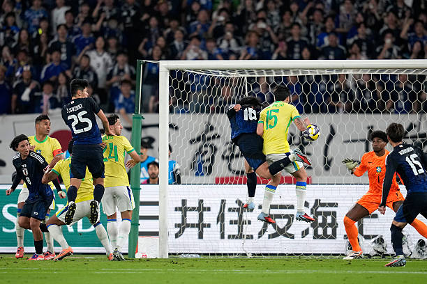 Nhật Bản từng đánh bại chính Selecao trong trận giao hữu trước đó. Ảnh: Getty Images.