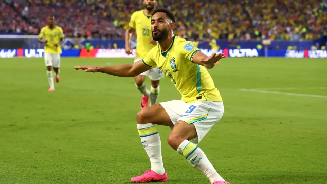 Cunha góp công lớn giúp Brazil vượt qua vòng bảng World Cup 2026. Ảnh: Getty Images.