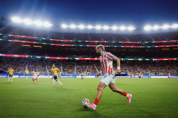Paraguay chỉ ghi được vỏn vẹn 2 bàn ở vòng bảng. Ảnh: Getty Images.