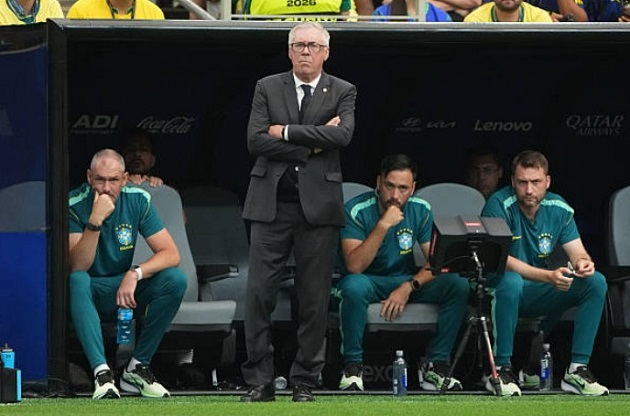Ancelotti giúp Brazil có màn ngược dòng ấn tượng. Ảnh: Getty.