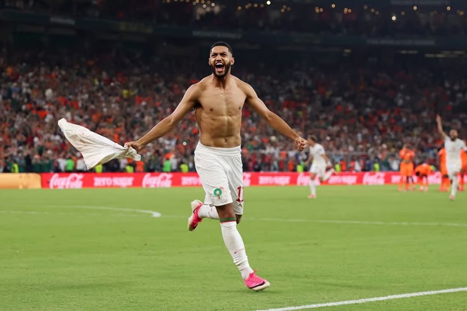Saibari đã sút quả penalty quyết định. Ảnh: Getty.