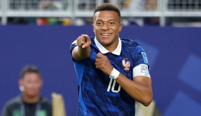 Mbappe trên đường săn các kỷ lục ghi bàn ở World Cup. Ảnh: Getty Images.