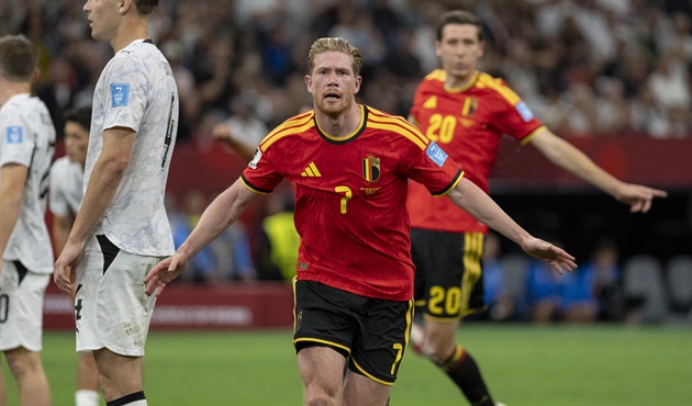 De Bruyne là nguồn sáng tạo của Bỉ. (Ảnh: Getty Images)