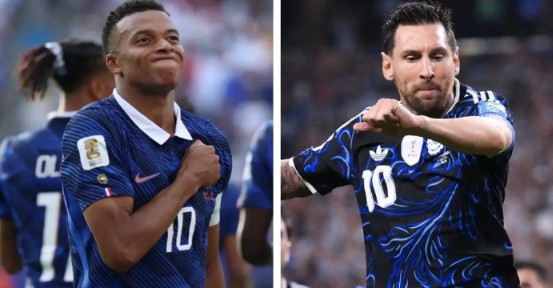 Ảnh bài viết Lập cú đúp ở World Cup, Mbappe gửi lời nhắn đến Messi