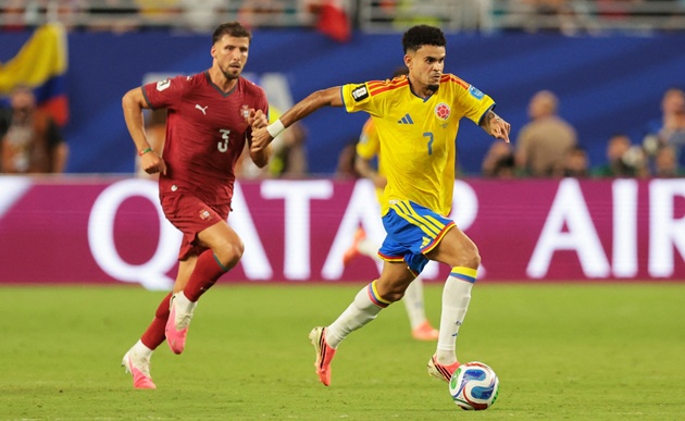 Diaz là đầu tàu của Colombia. (Ảnh: Getty Images)