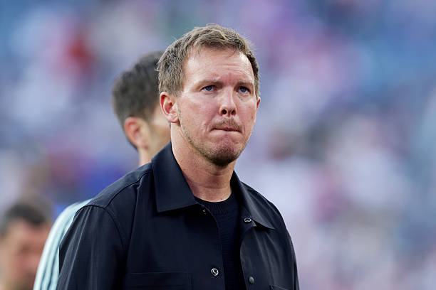Julian Nagelsmann bị đặt dấu hỏi về tương lai. Ảnh: Getty Images