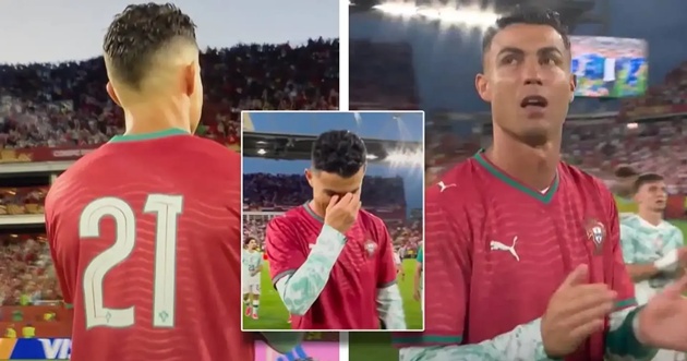 Ảnh bài viết Ronaldo khóc nức nở mặc áo Jota sau trận thắng Croatia
