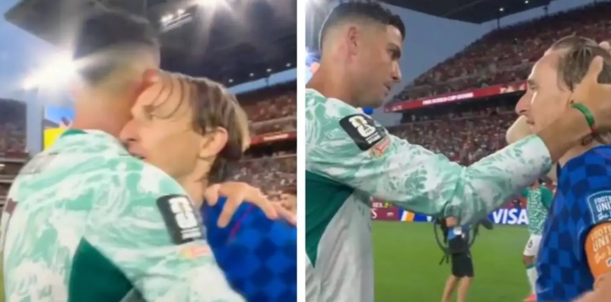 Ảnh bài viết Ronaldo tiết lộ lời động viên dành cho Luka Modric