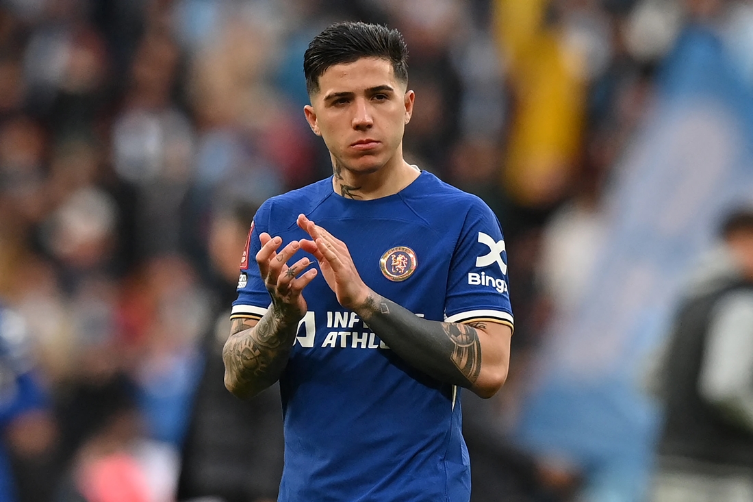 Tương lai của Enzo Fernandez đang trở nên bất định ở mùa hè này. Ảnh: Chelsea FC.