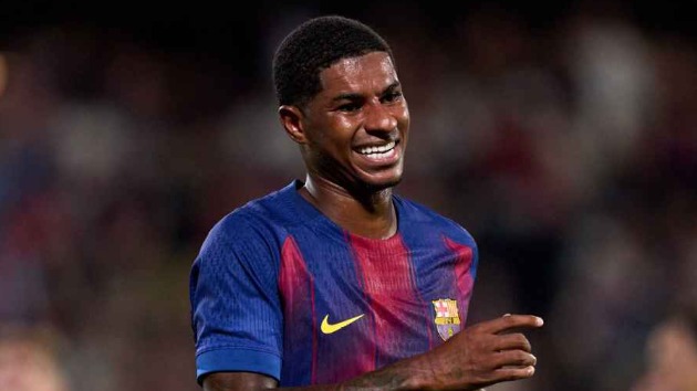 Rashford đã có thời gian hạnh phúc ở Barca. Ảnh: Getty.