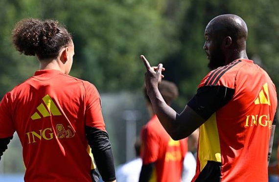 Lukaku đã cùng tuyển Bỉ tiến vào vòng 16 đội World Cup. Ảnh: Getty Images.