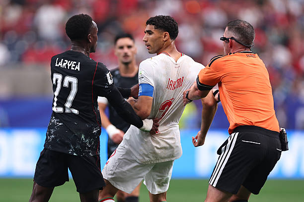 Ảnh bài viết Canada 0-0 Morocco: Hakimi lao vào xô xát