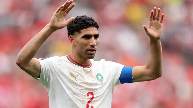 Ảnh bài viết Achraf Hakimi: "Linh hồn" giúp Morocco tiến vào tứ kết World Cup 2026