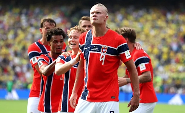 Haaland đưa Na Uy vào tứ kết World Cup 2026. (Ảnh: Getty Images)
