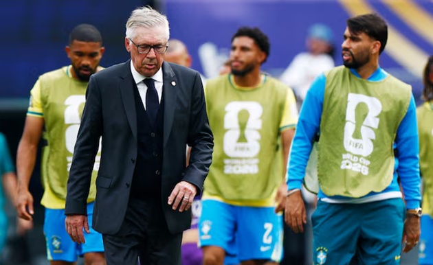 Ảnh bài viết Canh bạc lỗi của Ancelotti đẩy Brazil vào vũng lầy lịch sử