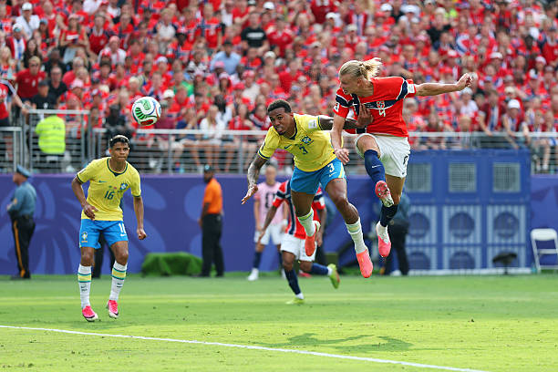 Brazil nhận thất bại xứng đáng trước Na Uy. Ảnh: Getty Images.