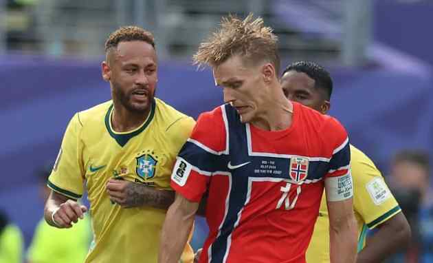 Ảnh bài viết Loại Brazil, Odegaard lên tiếng vụ va chạm với Neymar