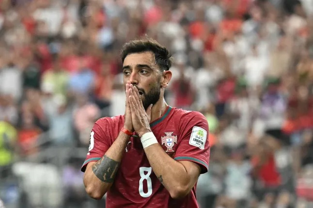 Bruno Fernandes đã chia tay World Cup 2026. Ảnh: Getty.