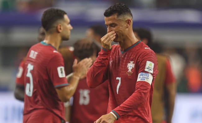Bồ Đào Nha thất bại trước Tây Ban Nha. Ảnh: Sky Sports.