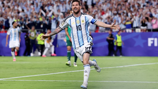 Messi đã có 7 bàn tại World Cup hè này. (Ảnh: Getty Images)