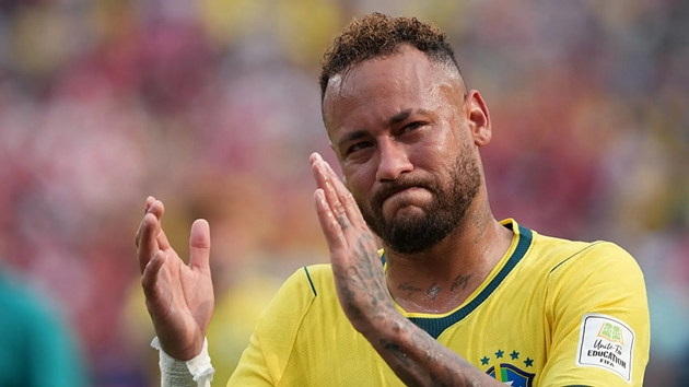 Neymar đã chia tay tuyển Brazil. Ảnh: Getty.