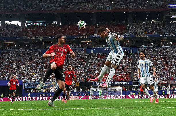 Enzo Fernandez ấn định chiến thắng cho Argentina. Ảnh: Getty Images.