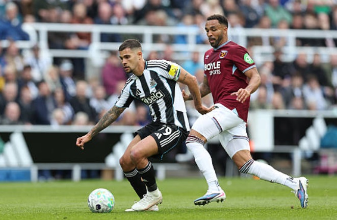 Arsenal đang đẩy nhanh thương vụ Bruno Guimaraes. Ảnh: Getty Images.