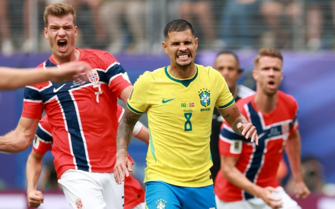 Cầu thủ người Brazil có thể sẽ nối gót những Sandro Tonali và Anthony Gordon để rời Newcastle. Ảnh: Getty Images.