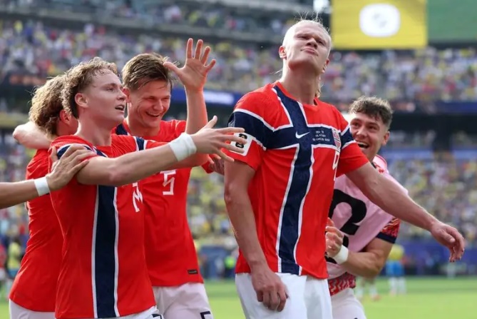 Na Uy đang hừng hực khí thế bước vào trận tứ kết World Cup. Ảnh: Getty Images.
