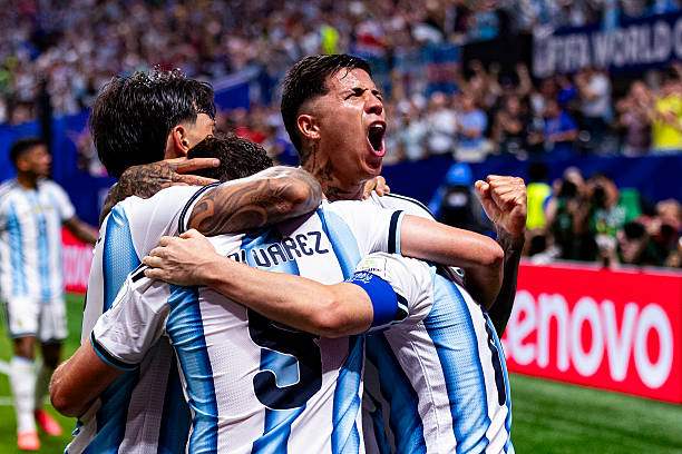 Argentina lội ngược dòng đánh bại Ai Cập. Ảnh: Getty Images