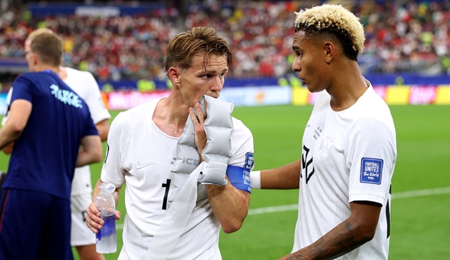 Nusa và Odegaard là 2 nhân tố tạo khác biệt của Na Uy. (Getty Images)