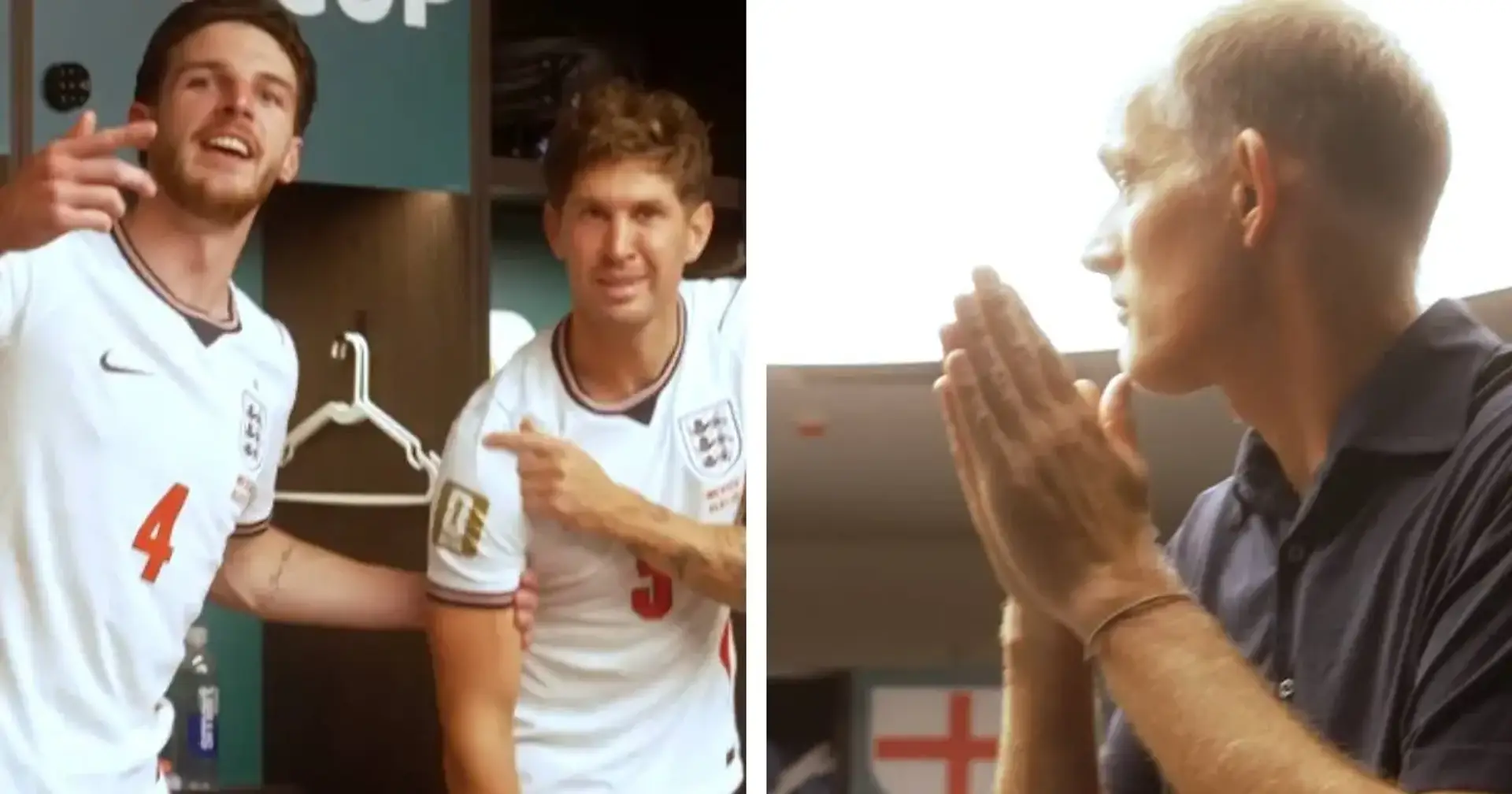 Trò đùa của Stones khiến cả tuyển Anh bùng nổ cảm xúc. Ảnh: Tribuna.com/ England