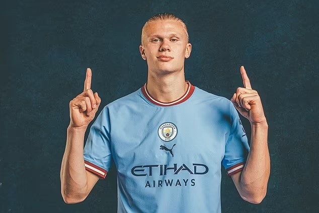 Haaland khẳng định đẳng cấp trong màu áo Man City. Ảnh: Getty Images.