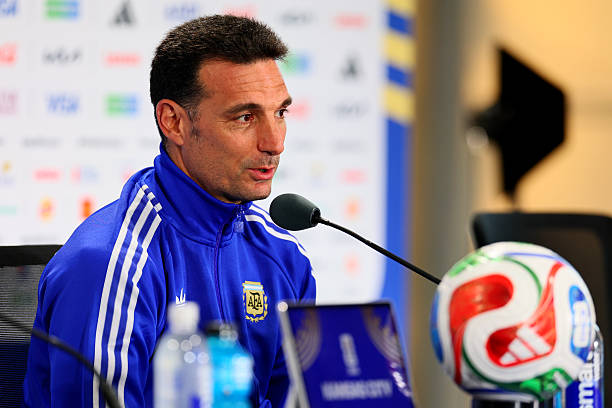 Lionel Scaloni khẳng định Argentina không được thiên vị. Ảnh: Getty Images