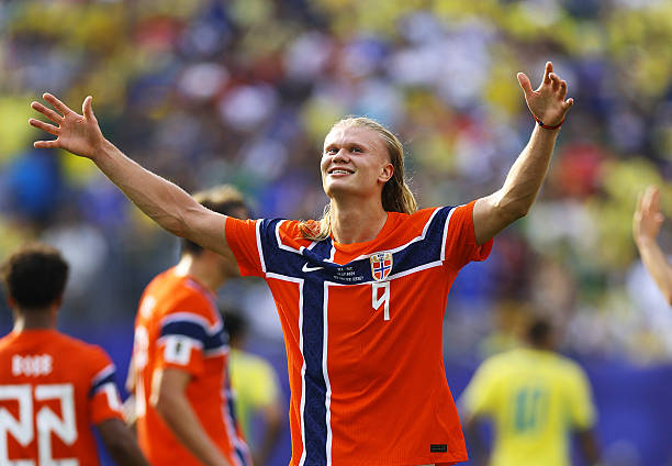 Erling Haaland là ngòi nổ nguy hiểm của Na Uy tại World Cup 2026. Ảnh: Getty Images.
