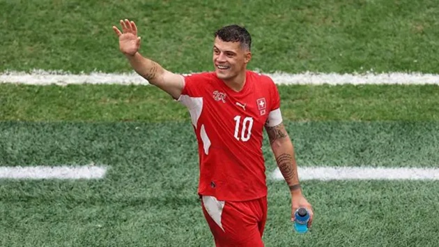 Ảnh bài viết Granit Xhaka và màn phục hận huy hoàng từ Arsenal đến World Cup