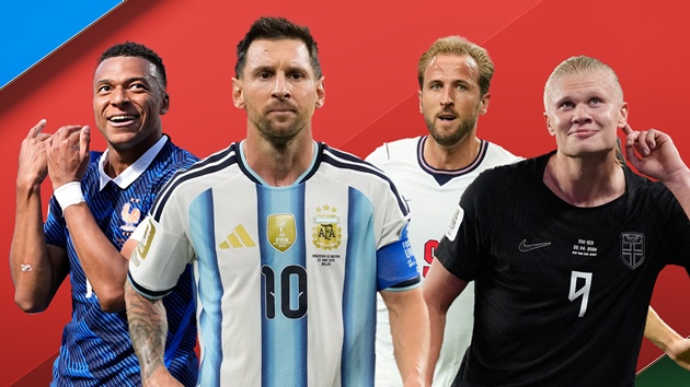 World Cup 2026 chứng kiến các chân sút thượng hạng bùng nổ. (Ảnh: Sky Sports)