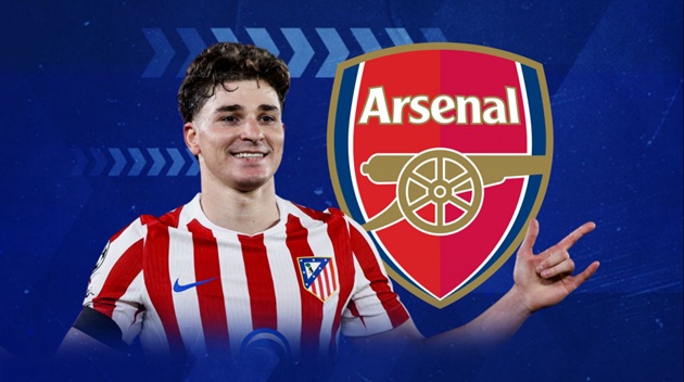 Arsenal thúc đẩy thương vụ Alvarez. (Ảnh: Transfermarkt)