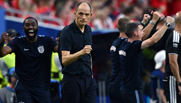 Tuchel biến tuyển Anh thành tập thể chơi gắn kết, thực dụng. Ảnh: Getty Images.