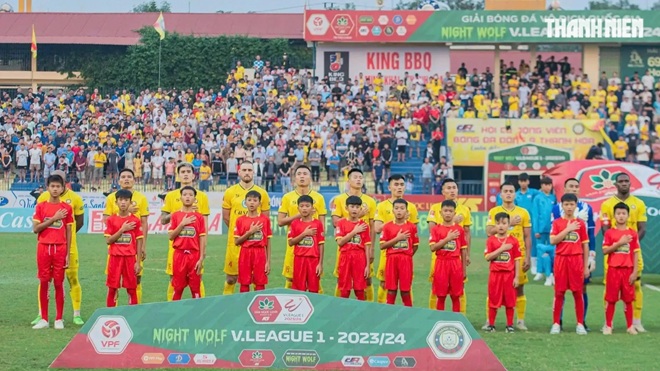 CLB Thanh Hoá đang có tương lai bất định. Ảnh: Thanh niên.