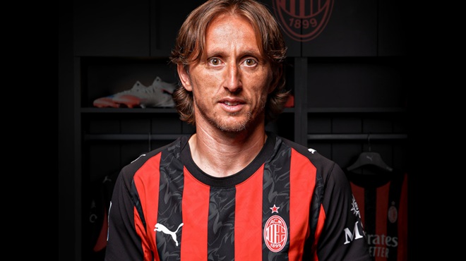 Modric khả năng sẽ ký hợp đồng mới với Milan. Ảnh: Imago.