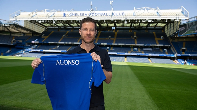 Xabi Alonso ra mắt Chelsea. (Ảnh: Getty Images)
