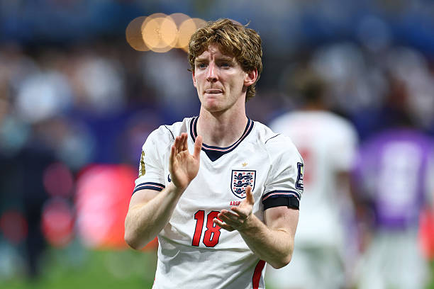 Ảnh bài viết Chấm điểm tuyển Anh: Điểm sáng từ Anthony Gordon và Declan Rice